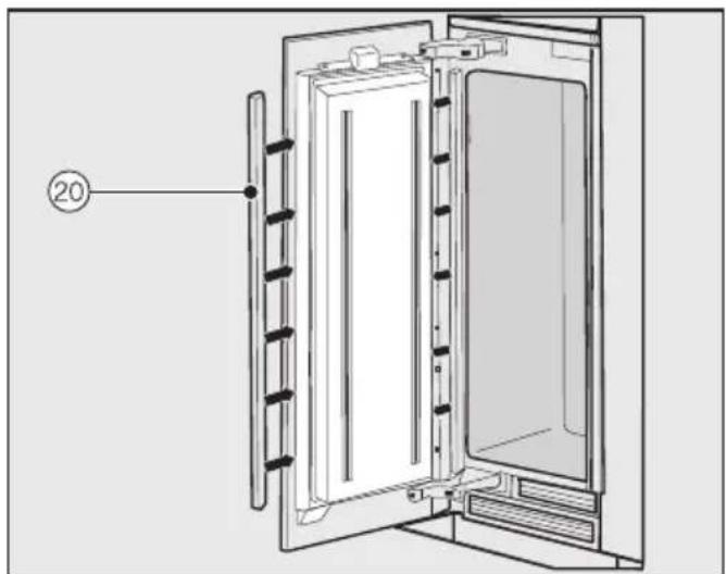 MIELE KWT 2611 Vi - Monter les équerres de fixation - 11