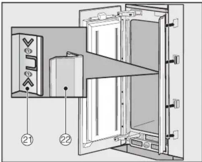 MIELE KWT 2611 Vi - Monter les équerres de fixation - 14