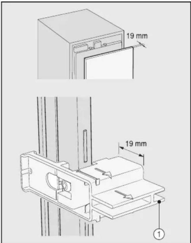 MIELE KWT 2611 Vi - Positionner la cave à vin - 1