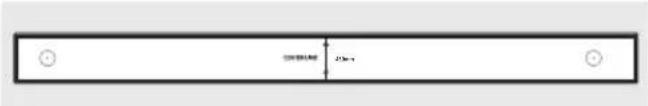 SAMSUNG HWN410 - K部件 stenskega nosilca - 1