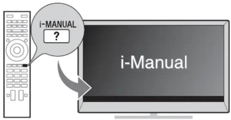 SONY Bravia KDL55W800B - Manuel électronique (i-Manual) - 1