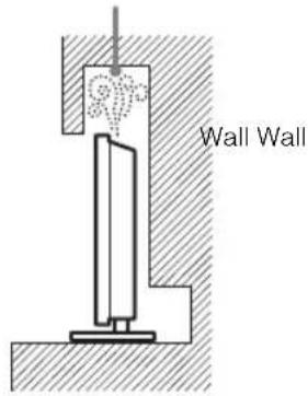 SONY Bravia KDL55W800B - Installed on the wall - 2