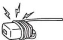 SONY Bravia KDL55W800B - Warning - 1