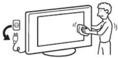 SONY Bravia KDL55W800B - How to care for your BRAVIA TV - 1