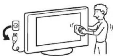 SONY Bravia KDL55W800B - Entretien de votre téléviseur BRAVIA - 1