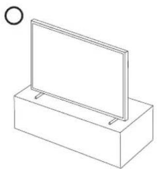 SAMSUNG The Frame QE50LS03TAU - Huomioitavaa, kun tevisio asennetaan jalustan kanssa - 1