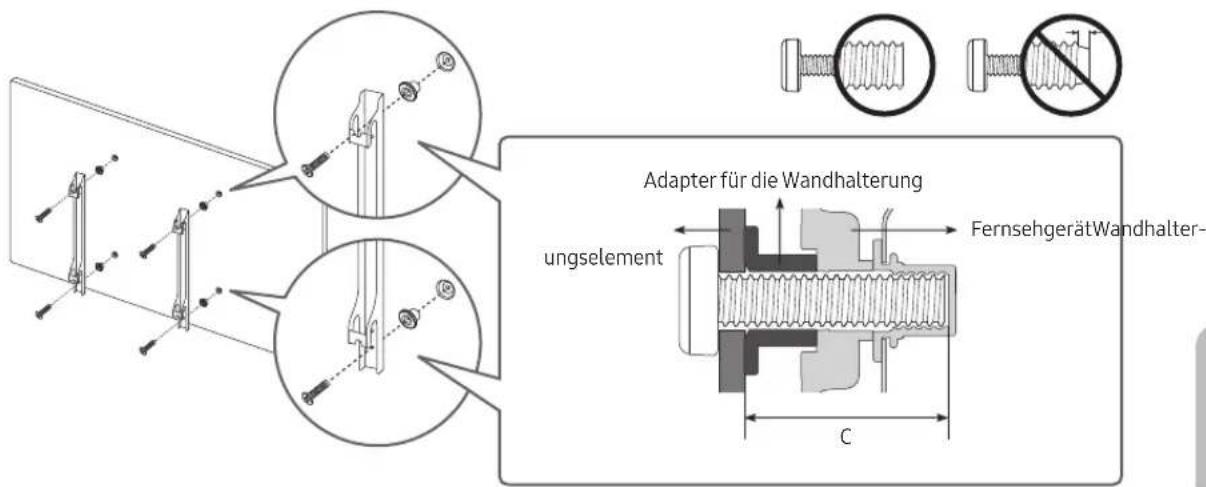 SAMSUNG The Frame QE50LS03TAU - MontierendesGeratsan derWand - 2