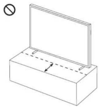 SAMSUNG The Frame QE50LS03TAU - Précautions à prendre lors de l'installation du téléviseur sur un support - 2