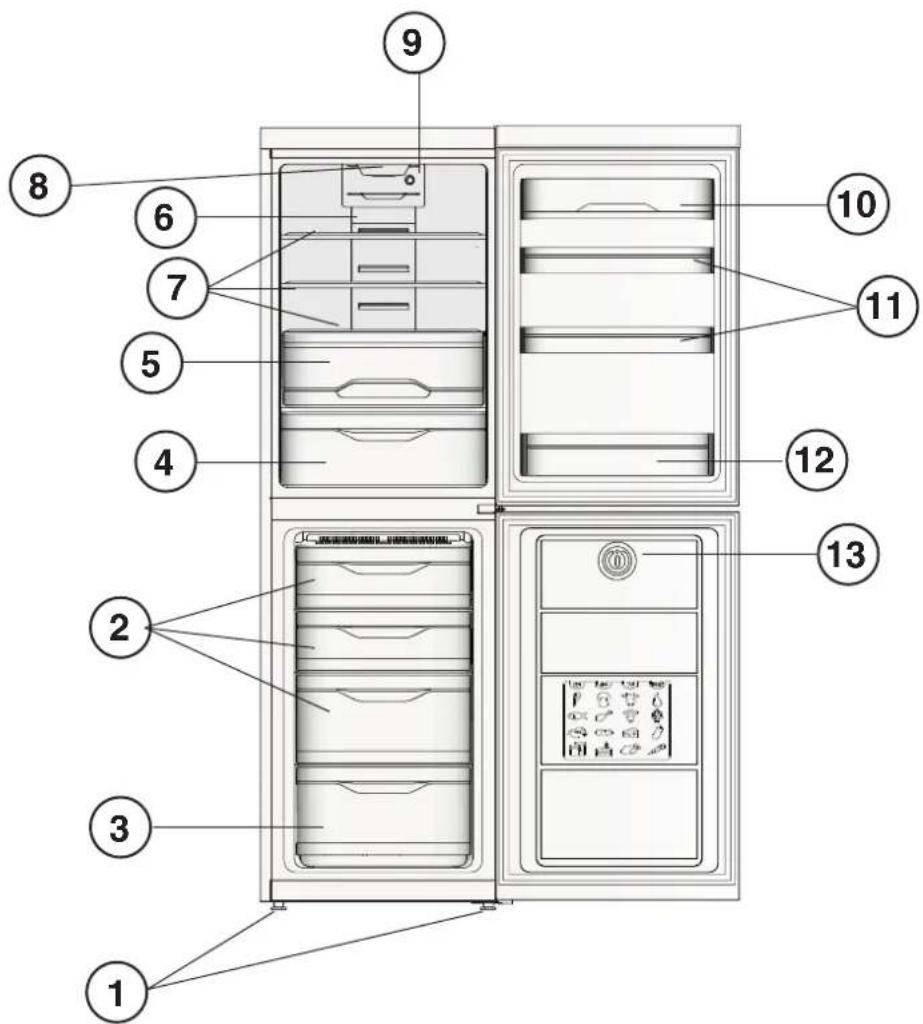 INDESIT LI8 FF1O K H - Geräteansicht - 1