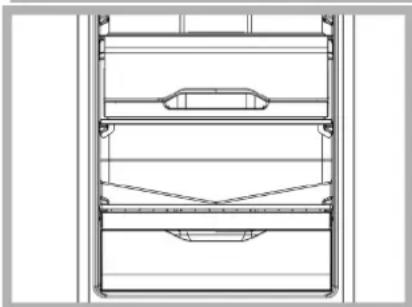 INDESIT LI8 FF1O K H - FLEXI USE BOX\* container - 2