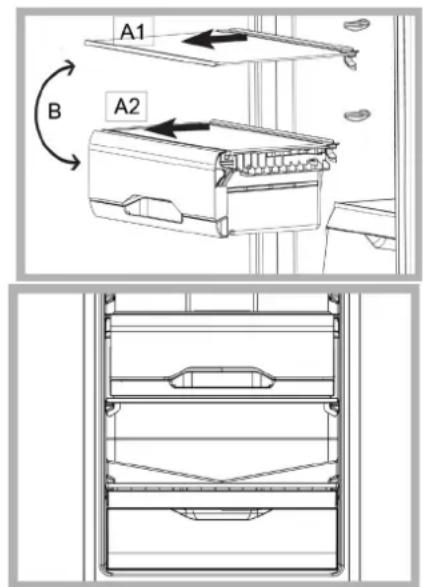 INDESIT LI8 FF1O K H - FLEXI USE BOX\*-Container - 1