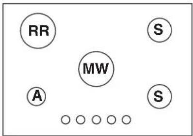 INDESIT PR 752 WI(BK) - Burner and nozzle specifications - 1