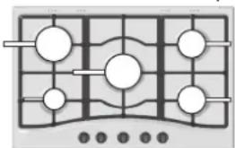 INDESIT PR 752 WI(BK) - Praktisch advies voor het gebruik van de branders - 1