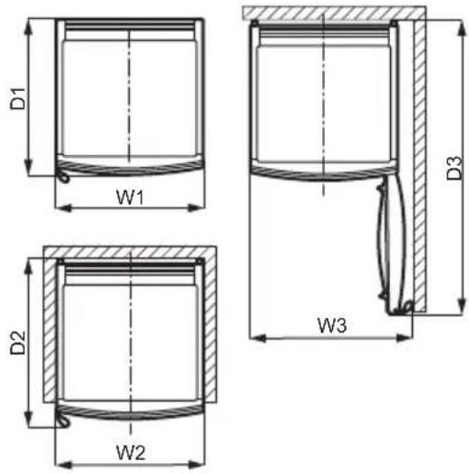 ZANUSSI ZYAN9FW0 - DIMENSIONS - 2