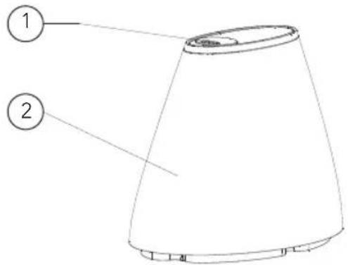 WILFA Lotus HU4W - TUOTTEEN KUVAUS - 1