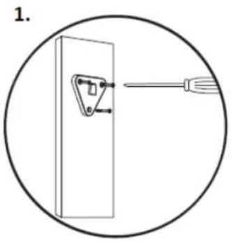 TELEFUNKEN HCTB1 - Installaon : xaon au mur - 1