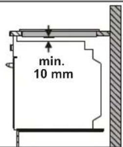 TELEFUNKEN TFEOP60EDS10A - If the oven is installed under a hob: - 2