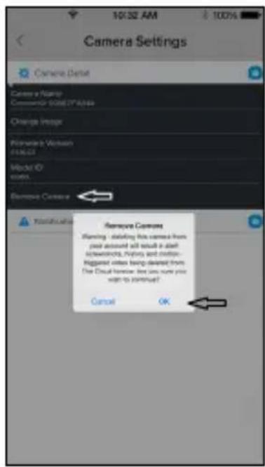 MOTOROLA FOCUS85S - Supprimer uneamera - 3