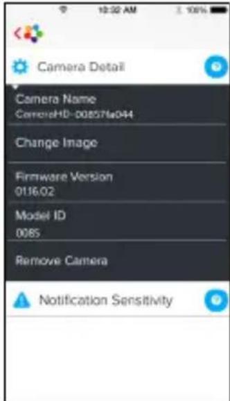 MOTOROLA FOCUS85S - Réglages de laamera - 2