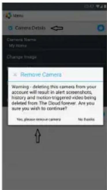 MOTOROLA FOCUS66S2 - Supprimer uneamera - 3