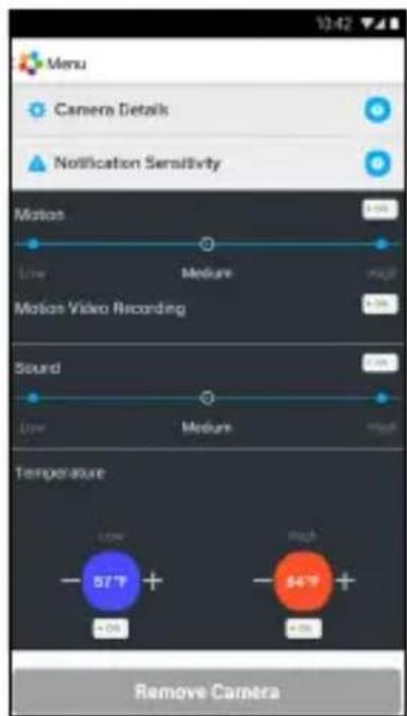 MOTOROLA FOCUS66S2 - Réglages de laamera - 3