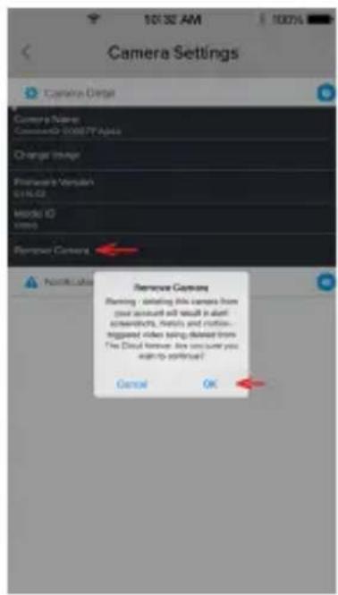 MOTOROLA FOCUS66S2 - Supprimer uneamera - 2
