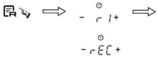 ROSIERES RES 432 - How to record one new cooking cycle if we have already recorded one: - 2