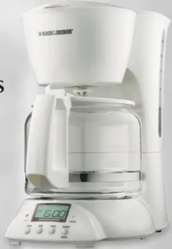 BLACK & DECKER DCM2900W - CAFETIÈRE DE 12 TASS ES - 1