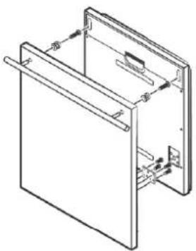 THOMSON TWBI 3815 FULL - Preparing and Assembling the Furniture Door (not supplied) - 2