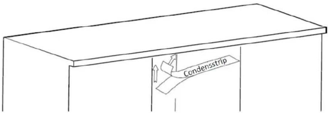 THOMSON TWBI 3815 FULL - De condensstrip aanbrengen - 1