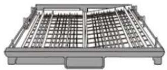THOMSON TWBI 3815 FULL - Posions of cutlery rack - 3