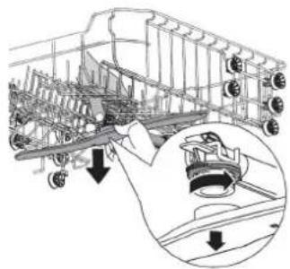 THOMSON TWBI 3815 FULL - De sproeiarmen reinigen - 1