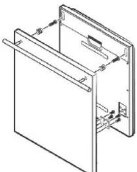 THOMSON TWBI 3815 FULL - Keukenkastdeur voorbereiden en monteren (niet meegeverd) - 2
