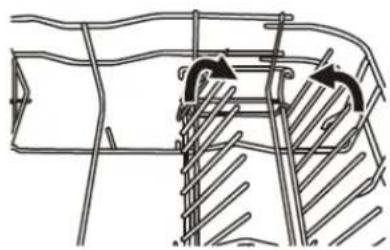 THOMSON TWBI 3815 FULL - Loading the upper and lower baskets - 3