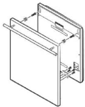 THOMSON TWBI 3815 FULL - Préparaison et assemblage de la porte du meuble (non fournie) - 2