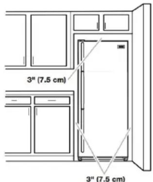 MAYTAG MZF34X20DW - Luego de colocar el refrigerador en su ubicación final - 1