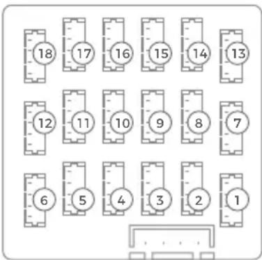 DoorBird D2101KV - CONNECTING CALL BUTTONS TO THE MULTI TENANT MODULE - 2