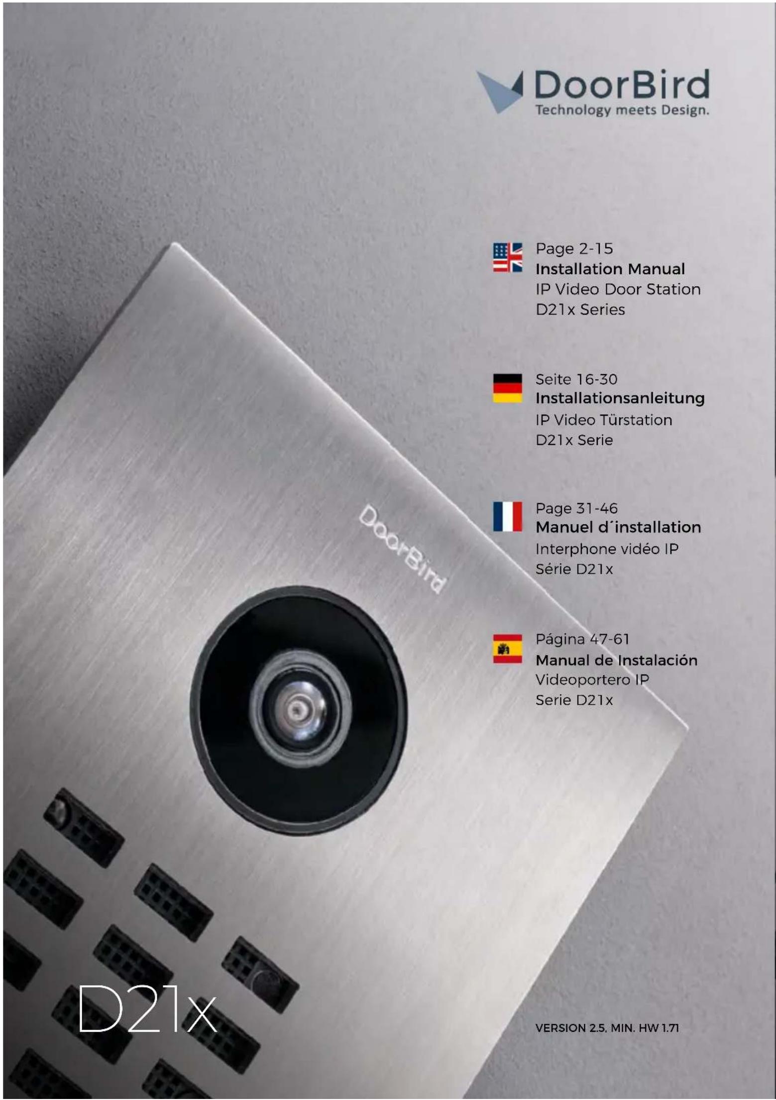 DoorBird D2101KV - EU KONFORMITÄTSERKLÄRUNG - 3