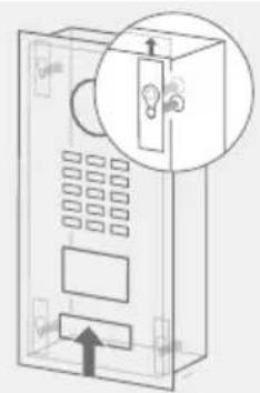 DoorBird D2101KH - GEHÄUSE ENTFERNEN (NUR BEI BESTELLUNGEN IM DOORBIRD KONFIGURATOR) - 3
