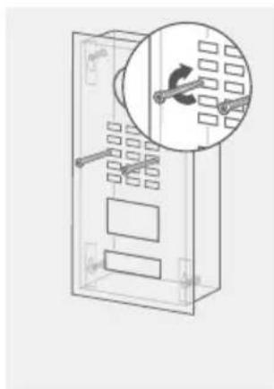 DoorBird D2101KH - MONTAJE DEL PANEL FRONTAL - 5