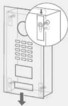 DoorBird D2101KH - FRONTBLENDE MONTIEREN - 4