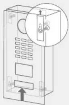 DoorBird D2101KH - FRONTBLENDE MONTIEREN - 3
