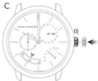 Girard-Perregaux Laureato 80189D11A231CB6A - Date et mois - 3