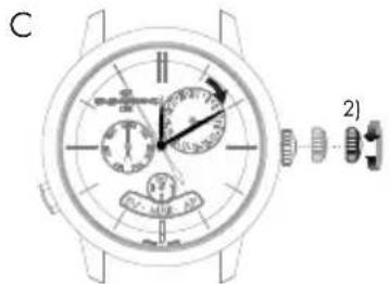 Girard-Perregaux Laureato 80189D11A231CB6A - Stunden und Minuten - 2