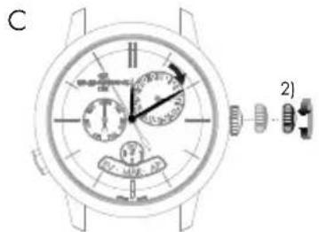 Girard-Perregaux Laureato 801895613256A - Ore e minuti - 2