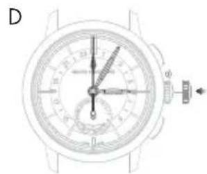 Girard-Perregaux Laureato 801895613256A - Second fuseau horaire (heure locale) - 2
