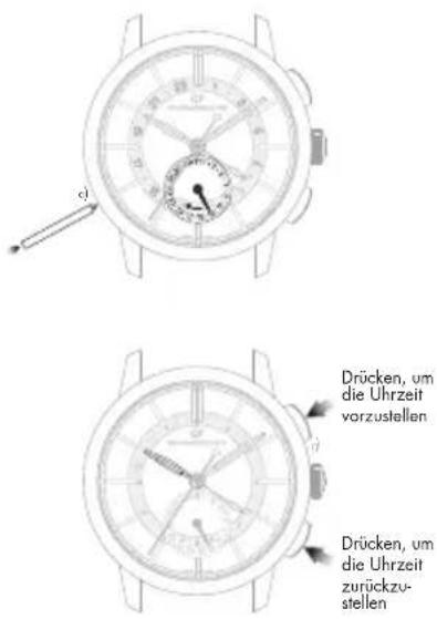 Girard-Perregaux Laureato 801895613256A - Zweite Zeitzone (Ortszeit) - 3