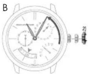 Girard-Perregaux Laureato 801895613256A - Stunden und Minuten - 2