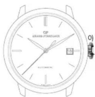 Girard-Perregaux Laureato 801891143111A - Setting - 1