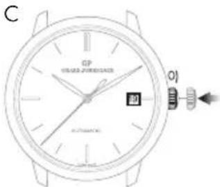 Girard-Perregaux Laureato 801891143111A - Fecha con aguja - 1